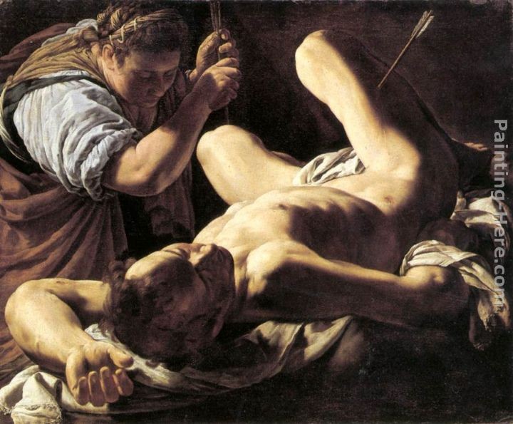 Marcantonio Bassetti St Sebastian Tended by St Irene